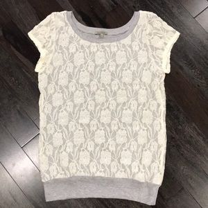 Bordeaux Los Angeles lace top